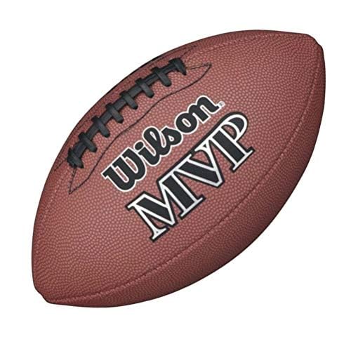 Wilson NFL MVP-Football, Braun, One Size 4