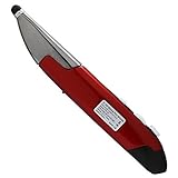 Minidiva Wireless Optical Pen Mouse 2.4G 1600 DPI 10m Touch Pencil usb Ergonomic Mice for Computer Laptop Desktop(Red)