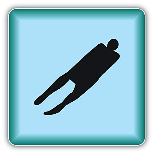 Luge Sport Icon Art Decor Sticker for Scrapbooking, Calendars, Arts, Kids DIY Crafts, Album, Bullet Journals 50 Pack - Thumbnail 3