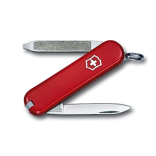 Victorinox Schweizer Taschenmesser Klein, Escort, Multitool, Swiss Army Knife, 6 Funktionen, Klinge, Schraubendreher 2.5 mm, Ring thumbnail 1