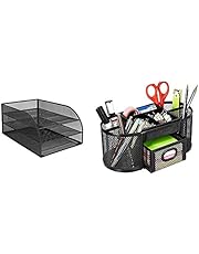 Amazon.es: Bandejas de correo y soportes apilables: Oficina y papelería