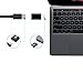 Ailun Type C Adapter Micro USB to USB C Adapter 4 Pack Data Sync Charging for MacBook ChromeBook Pixel More Type C Cable Supported Devices Black