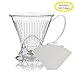 Clever Coffee Dripper With Bonus Filters Included (Clear)