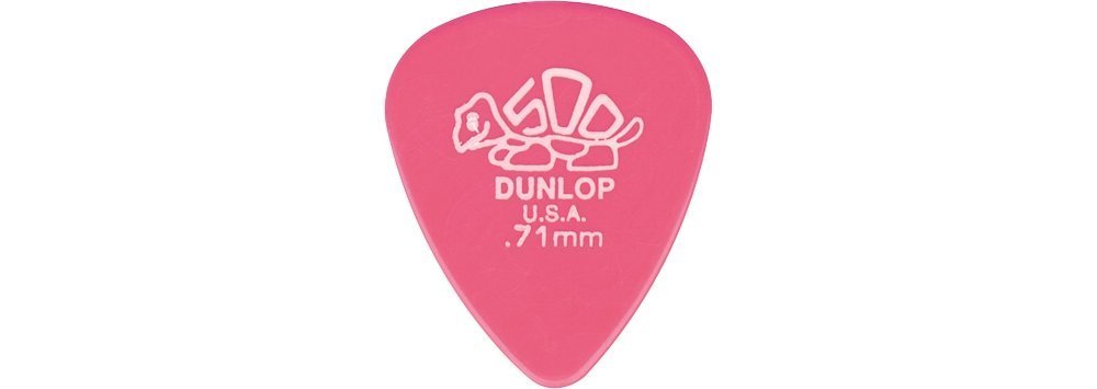 Dunlop Picks - Delrin 500 Standard 0.71mm - Bag 72
