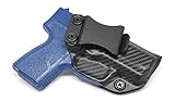 Concealment Express IWB KYDEX Holster: fits Kahr PM9 CM9 - Custom Molded Fit - Made in USA - Inside Waistband Concealed Carry Holster - Adjustable Cant & Retention