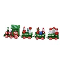 HuiKai Christmas Decoration Gift Christmas Train Decoration Decoration (C)