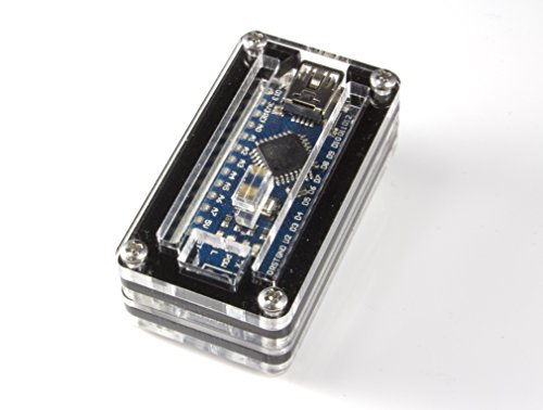 Arduino Nano Zebra Black Ice Case by C4Labs