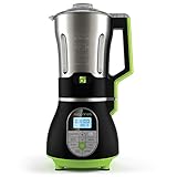 3 Squares SOUP3RB Cook + Blend Blender with Built-In Heating Element Stainless Steel Pitcher, 7 Cup/60 oz, Black