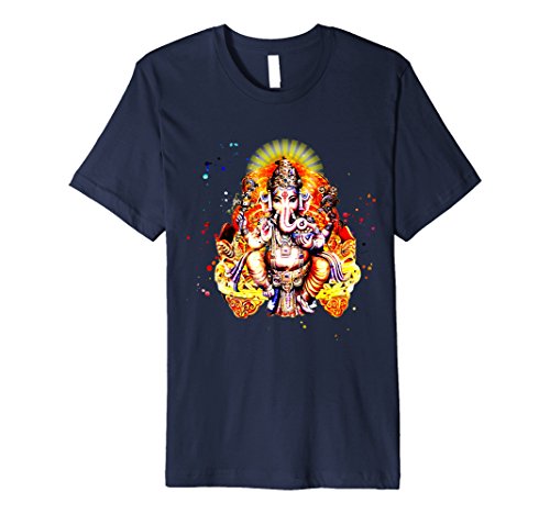 Yoga Shirts Spiritual Hindu God Ganesha 
