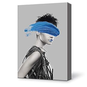Canvas Wall Art Canvas Glamour Painting Wall Poster Decor for Living Room Framed Home Decorations - 12x18 inches