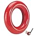 JP Lann Golf Weighted Swing Ring for Practice/Training, Red