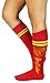Harry Potter Womens Knee High Socks 2 Pair Pack,Shoe Size 4-10 Multi Colors