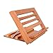 Book Stand Holder YUMU Adjustable American Beech Reading Stand Book Rest Ipad Stand Desk Organizer for Office Home MY1008