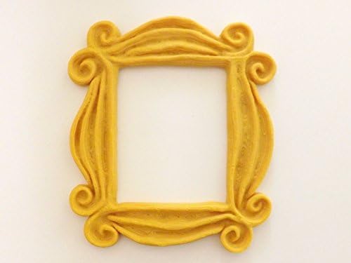 New Friends Frame TV Show Monica Photo Frame Door Yellow, 6 inch