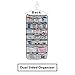 Hanging Closet Organizer 42 Pockets & Hanger stores Clothes, Stockings, Socks, Jewelry, Toiletries, Baby Nursery, Household & Children Accessories. Durable Dual-sided Closet Storage Saves Space