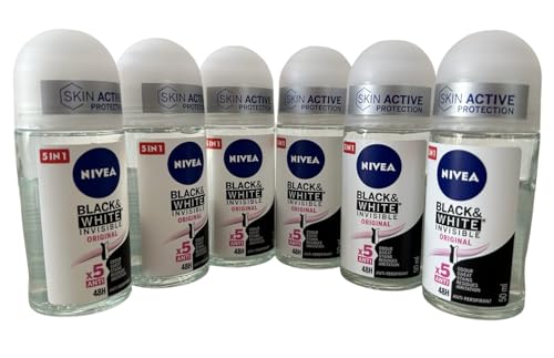 NIVEA Invisible Black White Clear Roll Anti