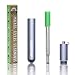 Greenchimp Stainless Steel Straw | Premium Straws Drinking Reusable | Collapsible Straw | +1 Straw Cleaning Brush | Eco-Friendly Folding Straw