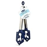 Rite Lite KWC-10 Stainless Steel Chanukah Latke Tongs, Blue