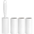 Ikea BASTIS Lint Roller Refill Set of 4, White (301.411.26)