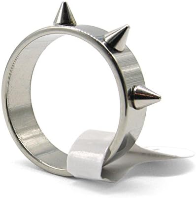 Punk Finger Ring Gothic Ring Studs Pointed Spike Steampunk Lovers Ring Art Ring Carnival Cosplay