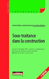Sous-traitance dans la construction