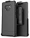 Belt Case for Galaxy Note 9, Ultra Slim Protective Hard Cover with Holster Clip for Samsung (Slimshield Series) Smooth Black (Note 9)