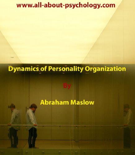 Dynamics of Personality Organization