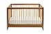 DaVinci Highland 4-In-1 Convertible Crib with Toddler Rail, Chestnut with Natural