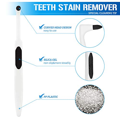 Teeth Stain Remover,Tooth Stain Plaque Remover Dental Tool Kit for