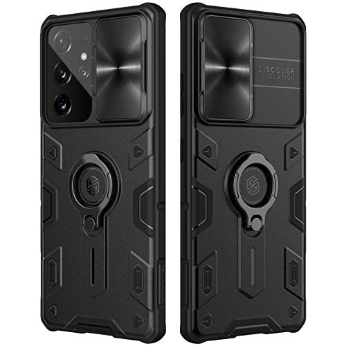 Nillkin Samsung Galaxy S21 Ultra Case with Slide Camera Cover & Ring