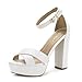 DREAM PAIRS Women's Hi-Go High Heel Platform Pump Sandals