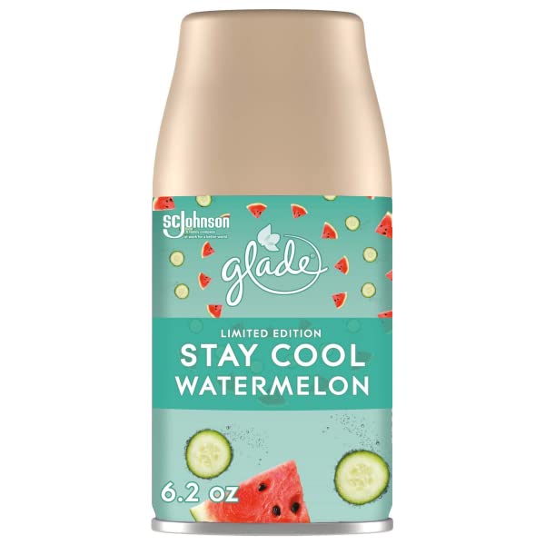 GLADE AREA_DEODORIZER (STAY COOL WATERMELON, 6.2 OUNCE (PACK OF 1))