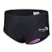 Baleaf Women's 3D Padded Coolmax Bicycle Cycling Underwear Shorts, Black, Small