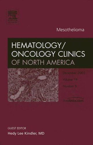 Mesothelioma, An Issue of Hematology Oncology Clinics, December 29, 2005