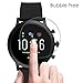 (4 Pack) Screen Protector Compatible With Fossil Gen 5 Carlyle HR Screen Protector,Tempered Glass, 2.5D 9H Hardness, Anti Scratch, Full Coverage Bubble free Watch Protective Film for Fossil Gen 5
