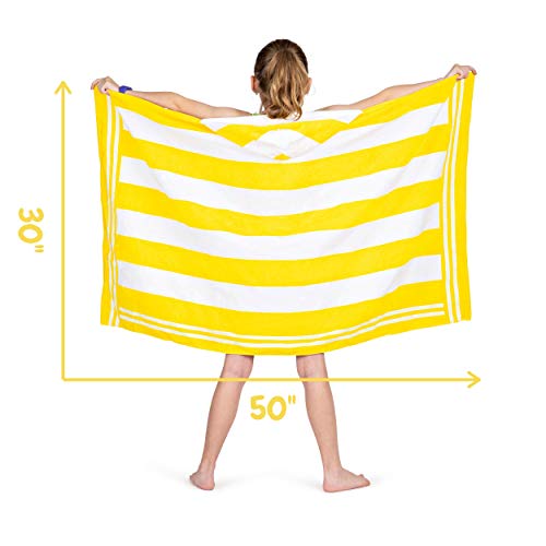 Premium Hooded Beach Towel for Kids Aged 310 Drawstring Carry Bag