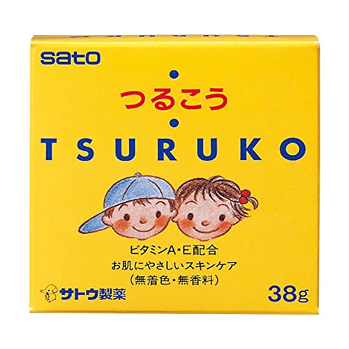 【医薬部外品】佐藤製薬 つるこう 38g ビタミンA・E配合 ベビークリーム ワセリン ママと乳幼児 保湿 肌あれ・乾燥に商品画像