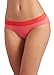 Jockey Women's Underwear Modern Micro Seamfree Bikini, Sunkissed Pink, 6