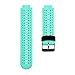 HWHMH 1PC Replacement Silicone Bands With 2PCS Pin Removal Tools For Garmin Forerunner 220/230/235/620/630 (No Tracker, Replacement Bands Only)