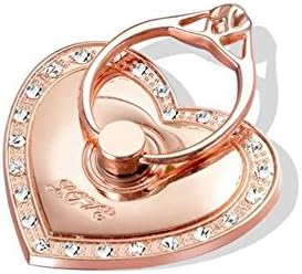 Cell Phone Ring, Universal Metal Finger Phone Ring Stand Holder For Mobile Phone Grips, Heart Phone Ring Creols 2319781