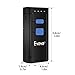 Eyoyo Bluetooth Barcode Scanner Mini Pocket Portable Wireless 1D Bar Code Reader Supports Windows, Android, iOS