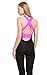 Aro Lora Women's Skinny Tight Bandage Sports Jumpsuits Rompers Small Rose