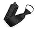 Moda Di Raza Ties For Men, Alternative to Clip On, Woven Microfiber Satin Silk Finish, Zipper Necktie For Adult and Boys