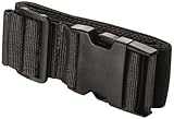 Travel Smart by Conair Luggage Strap Suitcase Belt Travel Accessories, Black