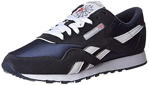 Image of Reebok Women's Classic Sneaker, Team Navy/Platinum, 10.5 M US