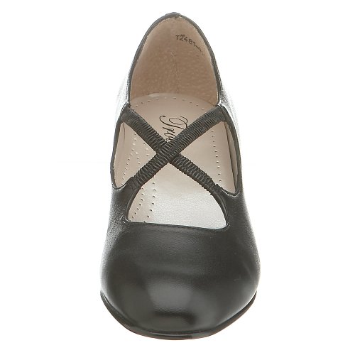 Trotters Women's Pumps, Black Leather, 9.5 X-Wide - Image 4