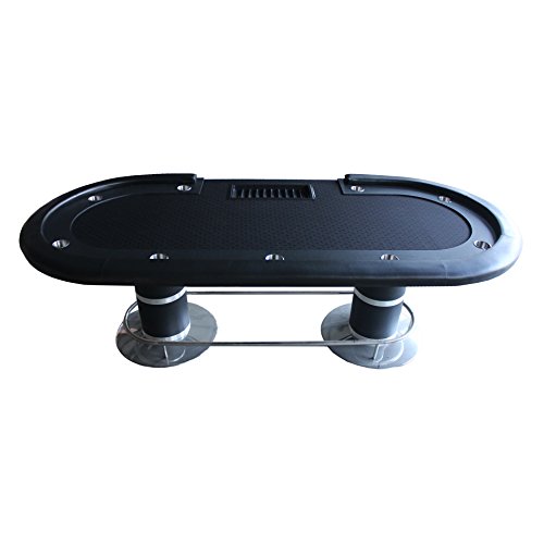 IDS Professional Texas Hold’em Poker Table 10 Players with Wooden