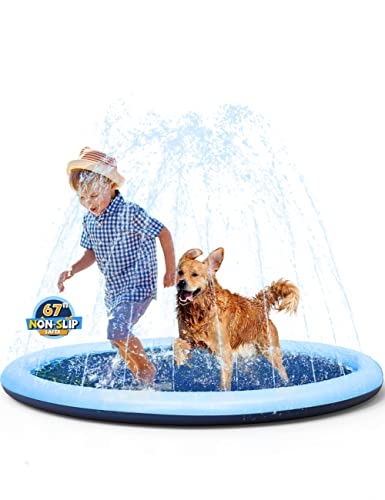 VISTOP Non-Slip Splash Pad for Kids and