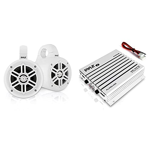Waterproof Marine Wakeboard Tower Speakers 4 Inch Dual Subwoofer