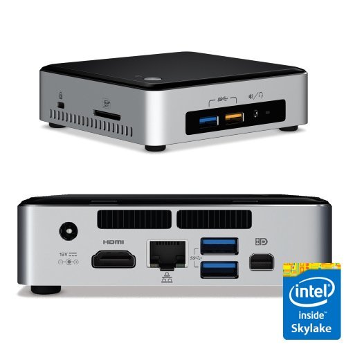 UPC 750251386605, Intel Desktop/HTPC 6th Generation Intel Dual-Core i5 Upto 2.8GHz, 8GB DDR4, 120GB SSD M.2 SATA, Wifi, Bluetooth, 4K Capable, Dual Monitor Capable, Windows 10 Professional 64Bit